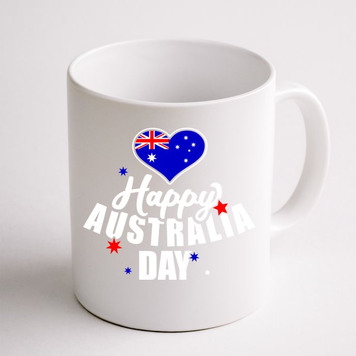 Happy Australia Day Funny Gift Front & Back Coffee Mug