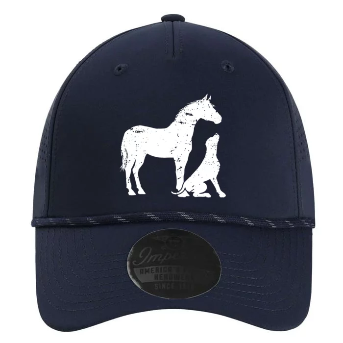 HORSE And DOG Motif For Women And Men Horse Dog Lover Performance The Dyno Cap