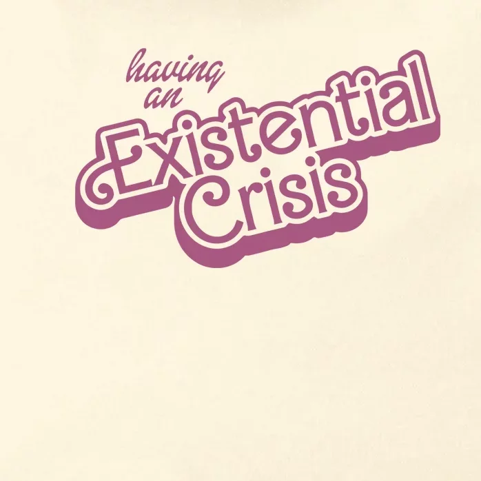 Having An Existential Crisis Zip Tote Bag