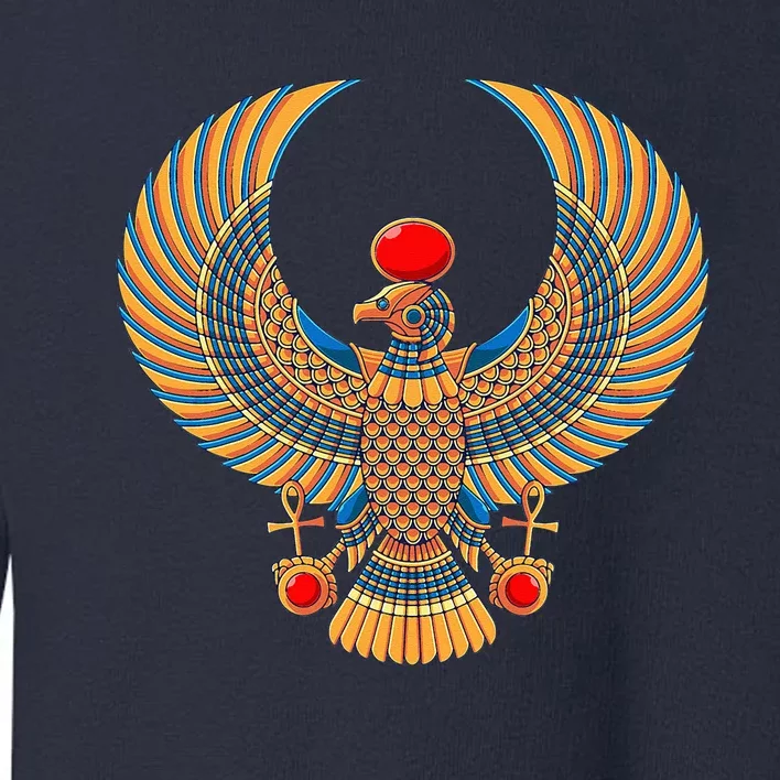 Horus Ancient Egyptian Falcon Hieroglyph Egypt God Mythology Toddler Sweatshirt