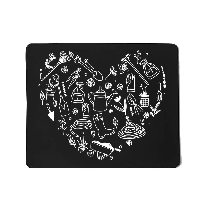 Hoeing AinT Easy Gift For Gardeners Mousepad