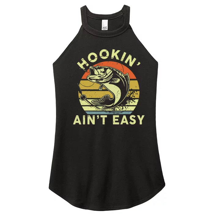 Hooking Aint Easy Women Funny Women’s Perfect Tri Rocker Tank