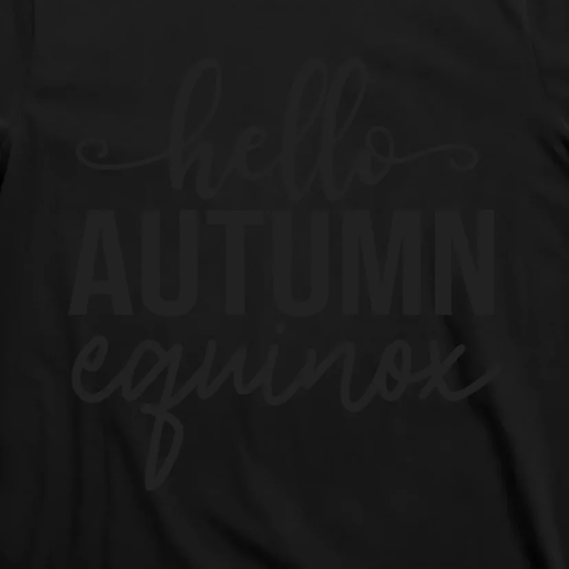 Hello Autumn Equinox Graphic T-Shirt