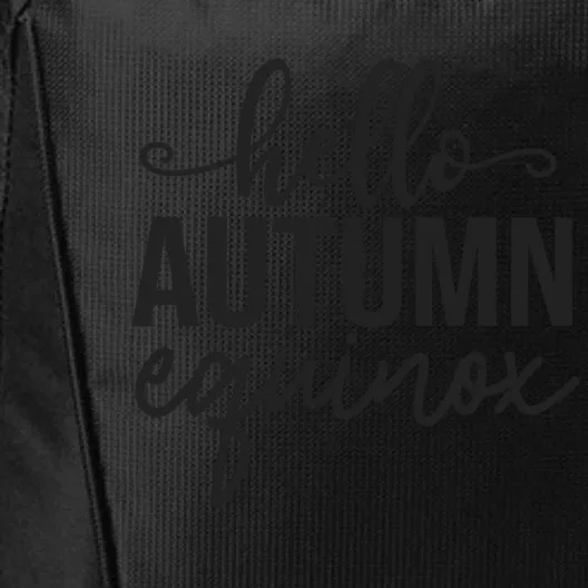 Hello Autumn Equinox Graphic City Backpack