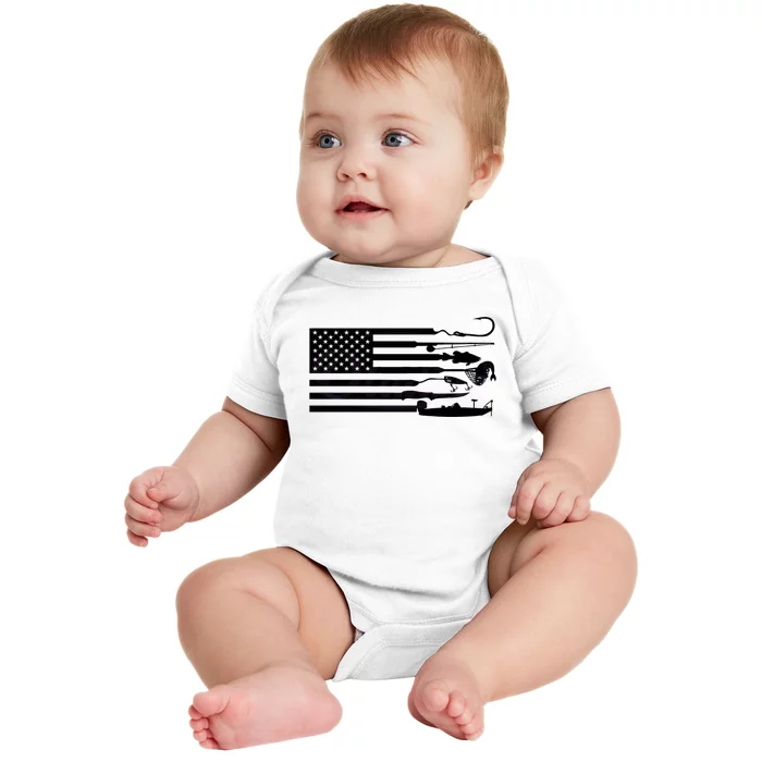 Hunting And Fishing Baby Bodysuit