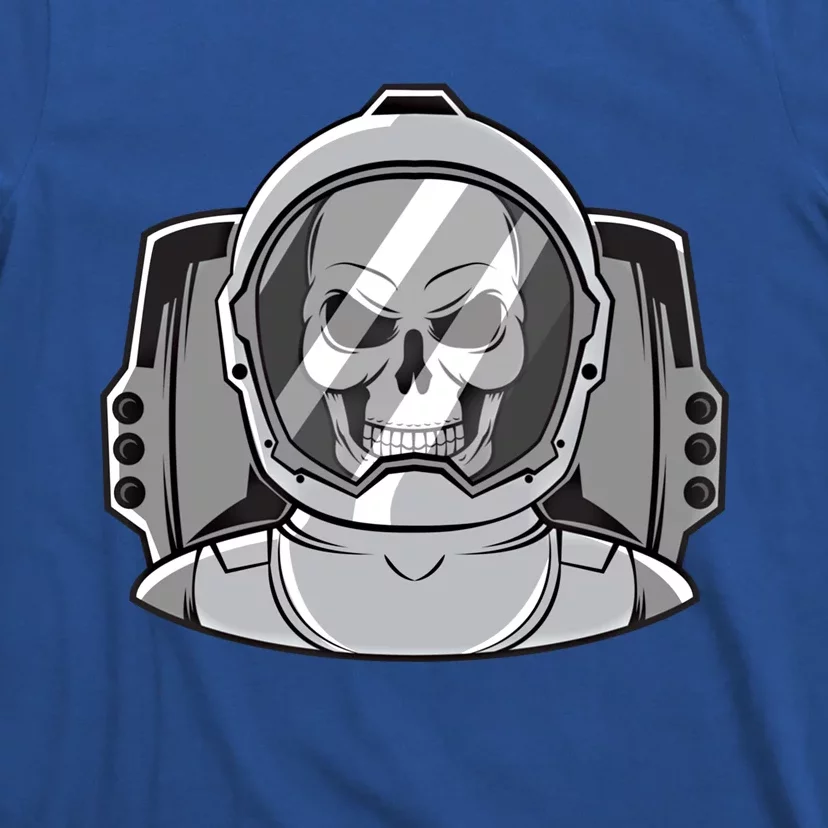 Halloween Astronaut Funny Gift Funny Gift Space Astronaut Skull Graphic Gift T-Shirt