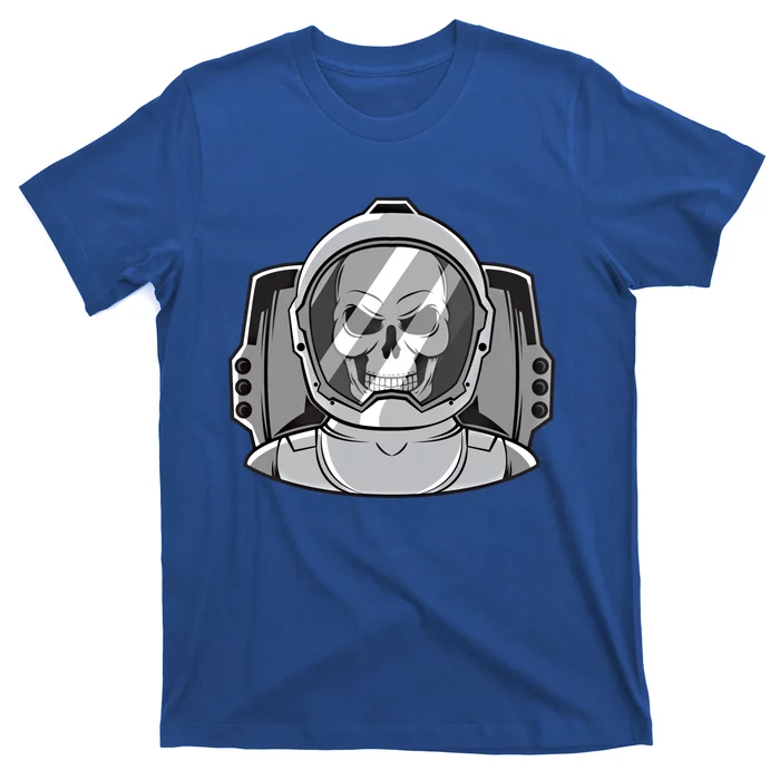 Halloween Astronaut Funny Gift Funny Gift Space Astronaut Skull Graphic Gift T-Shirt