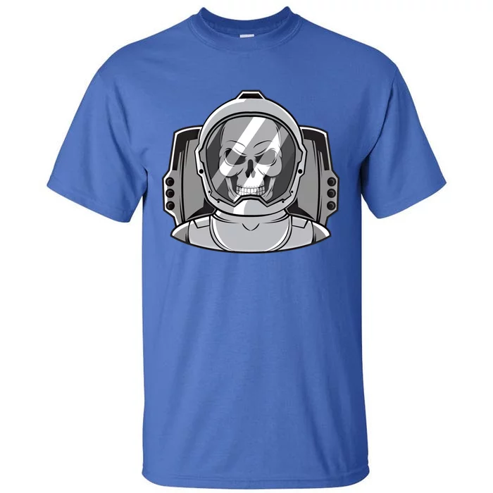 Halloween Astronaut Funny Gift Funny Gift Space Astronaut Skull Graphic Gift Tall T-Shirt