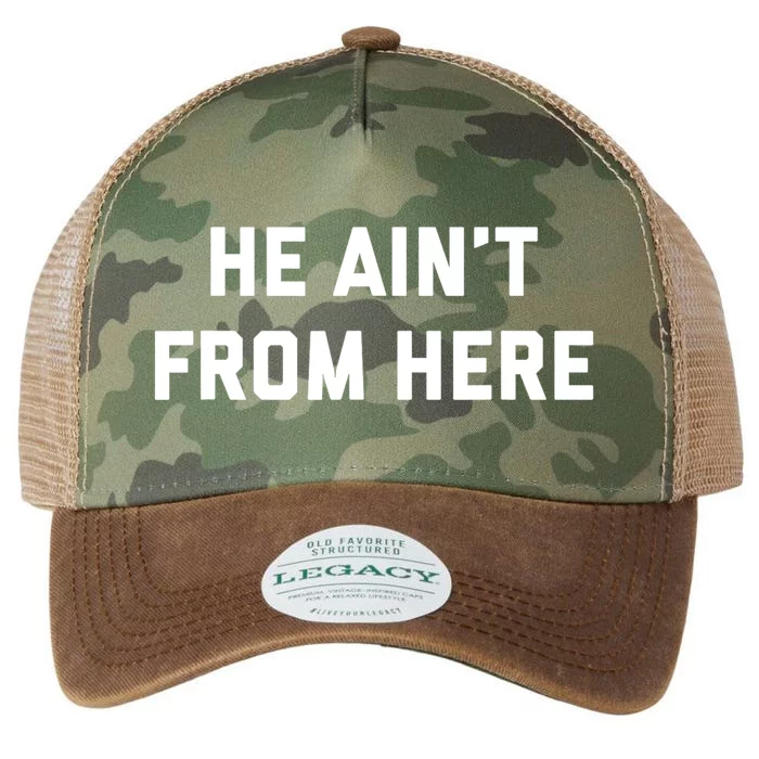 He Aint From Here Proud Represent Kentucky Ky 4 Usa Legacy Tie Dye Trucker Hat