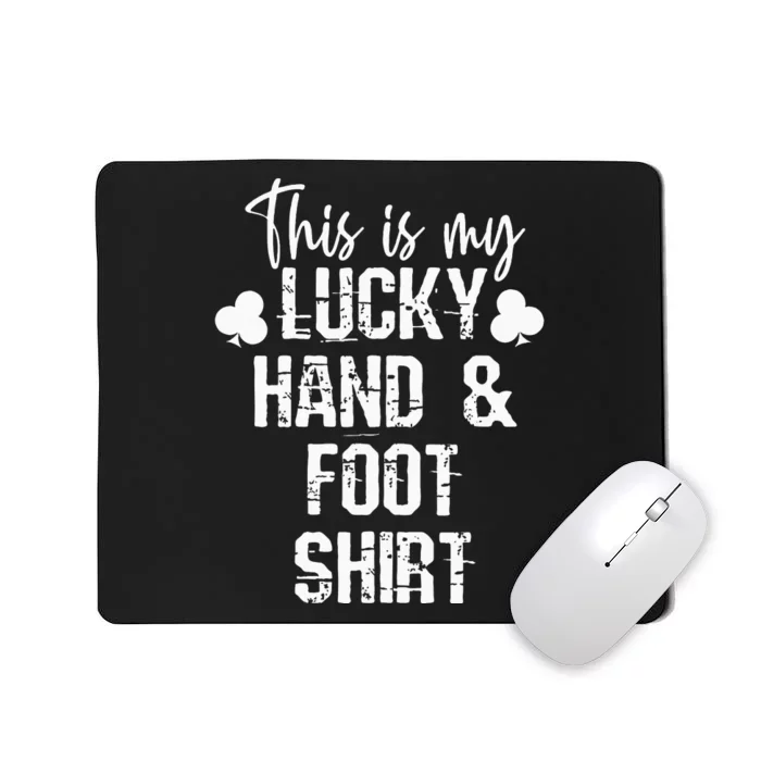 Hand And Foot Card Game Player Gift Funny Sharks Cards Mousepad