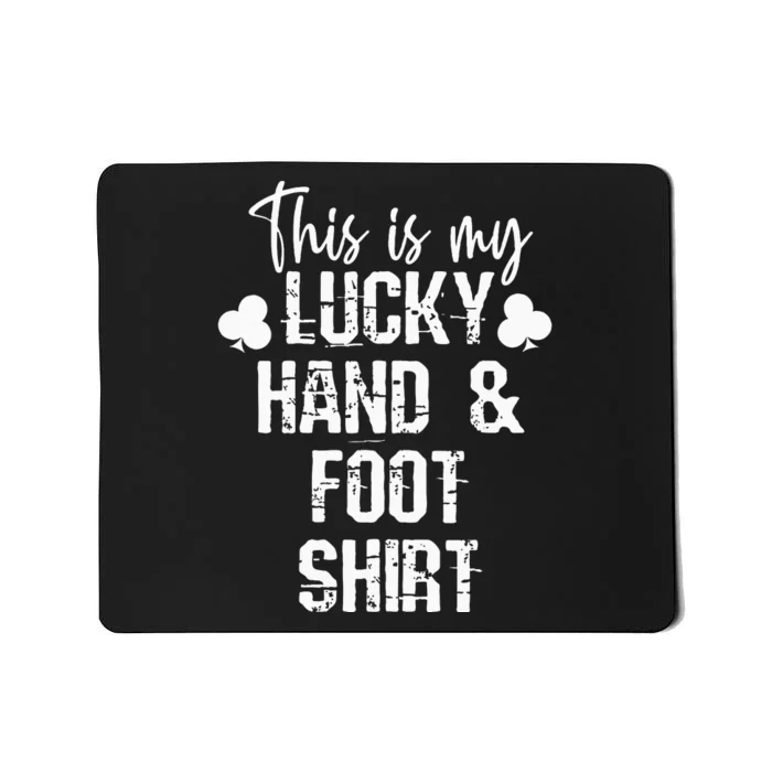 Hand And Foot Card Game Player Gift Funny Sharks Cards Mousepad