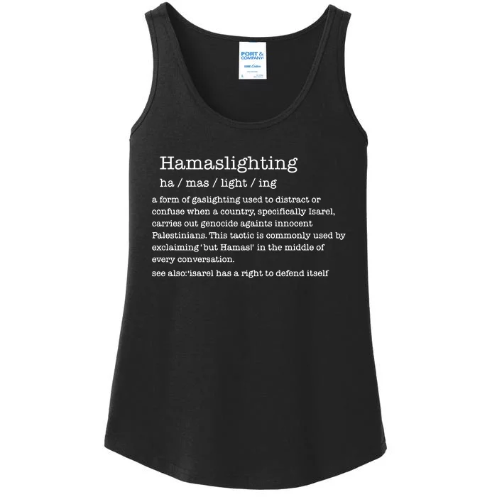 Hamaslighting A Form Of Gaslighting Used To Distract Or Confuse Ladies Essential Tank