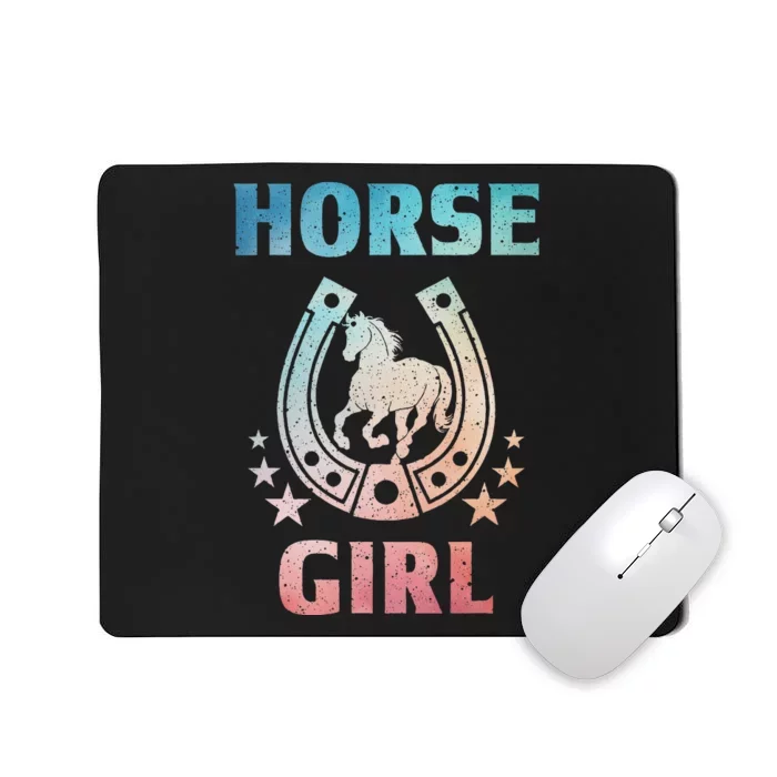 Horse Art For Women Horseback Riding Equestrian Mousepad