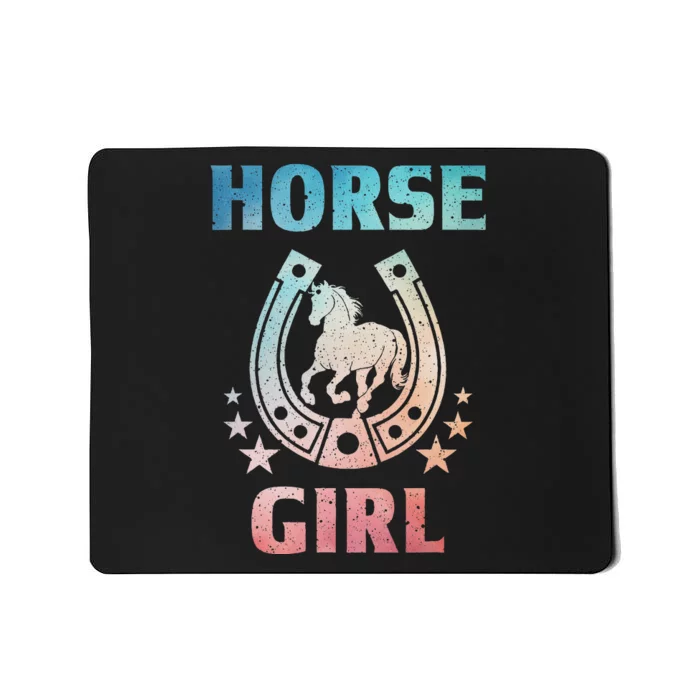 Horse Art For Women Horseback Riding Equestrian Mousepad