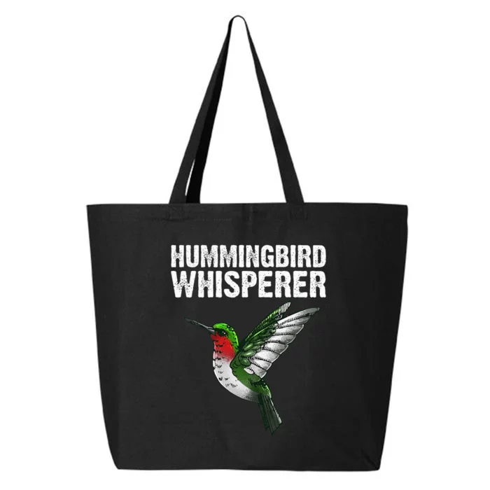 Hummingbird Art For Women Bird Watcher 25L Jumbo Tote