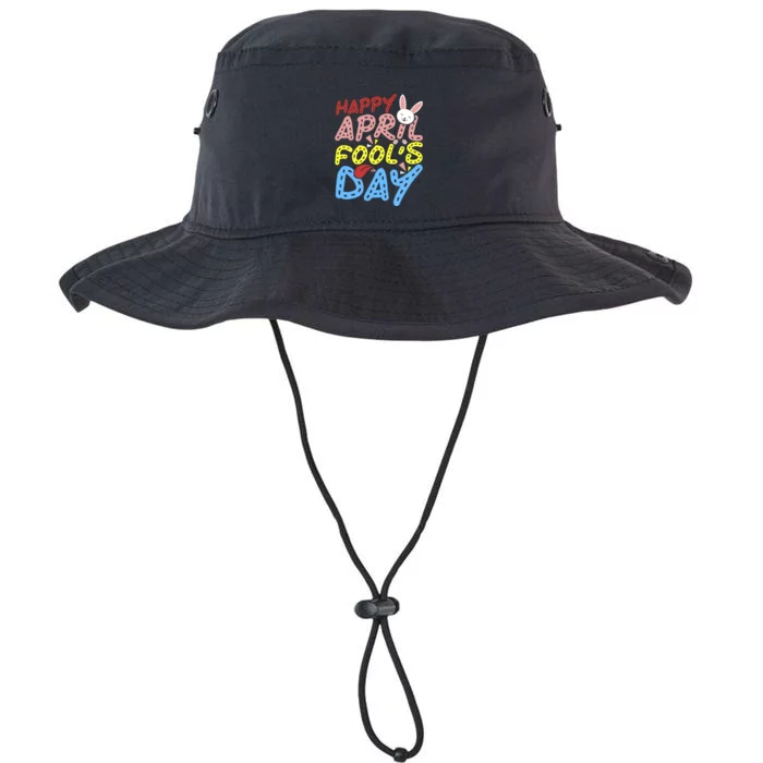 Happy April Fool's Day Funny Legacy Cool Fit Booney Bucket Hat