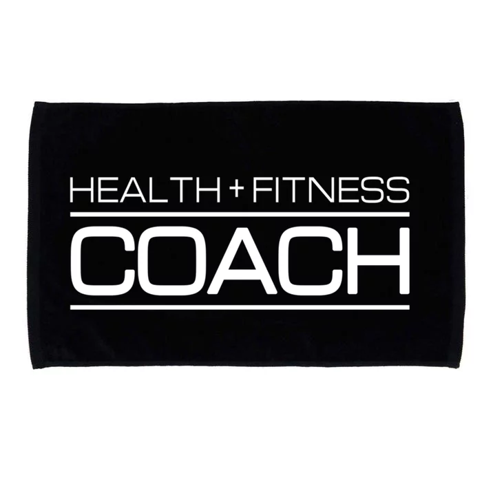 Health And Fitness Coach Gift Personal Trainer Gift Microfiber Hand Towel