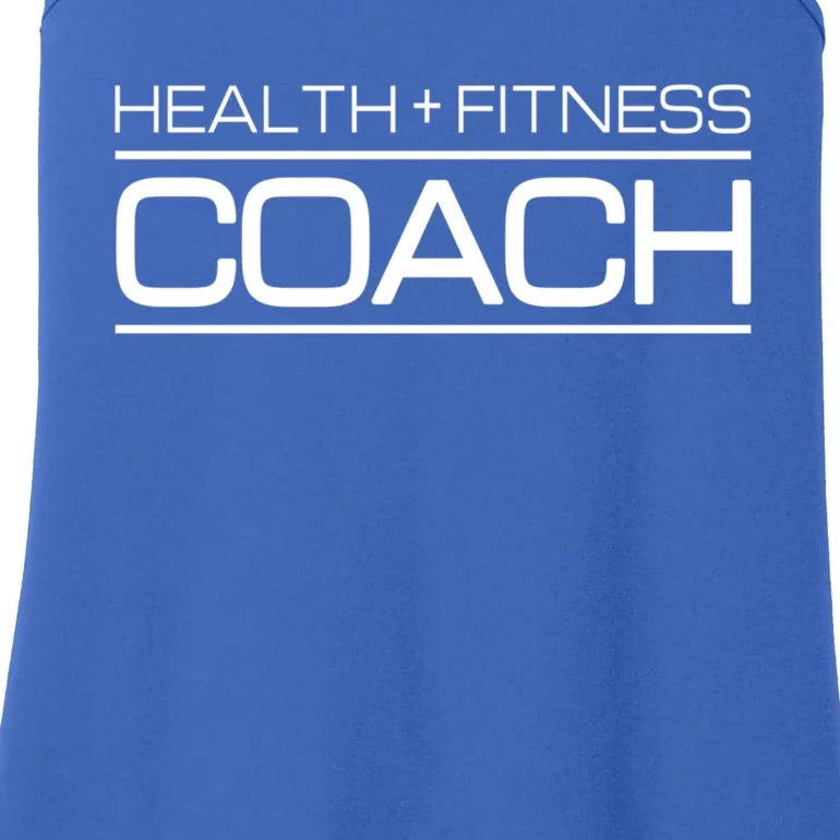 Health And Fitness Coach Gift Personal Trainer Gift Ladies Essential Tank