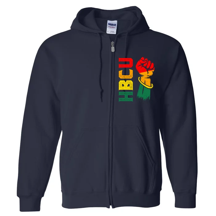 Hbcu Alumni For And Black College Full Zip Hoodie