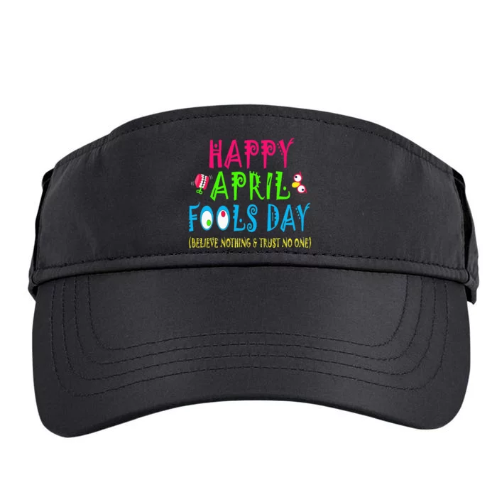 Happy April Fool's Day April 1st Joke Pranks Funny Adult Drive Performance Visor