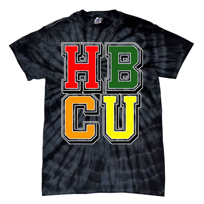 HBCU Apparel For  Educated College Alumni Tie-Dye T-Shirt