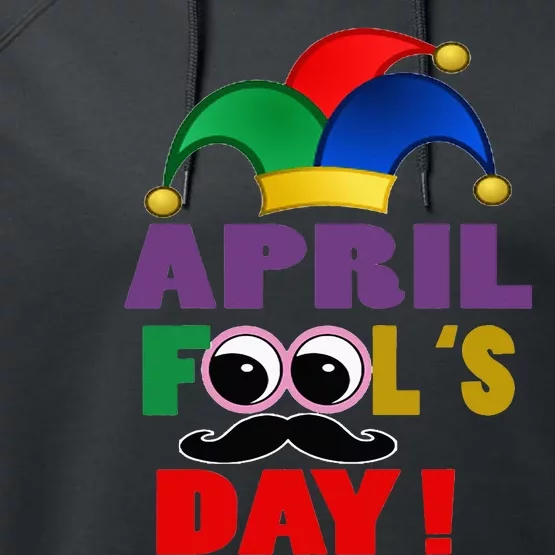 Happy April Fool's Day April Fools Day Joke Funny 1st Performance Fleece Hoodie