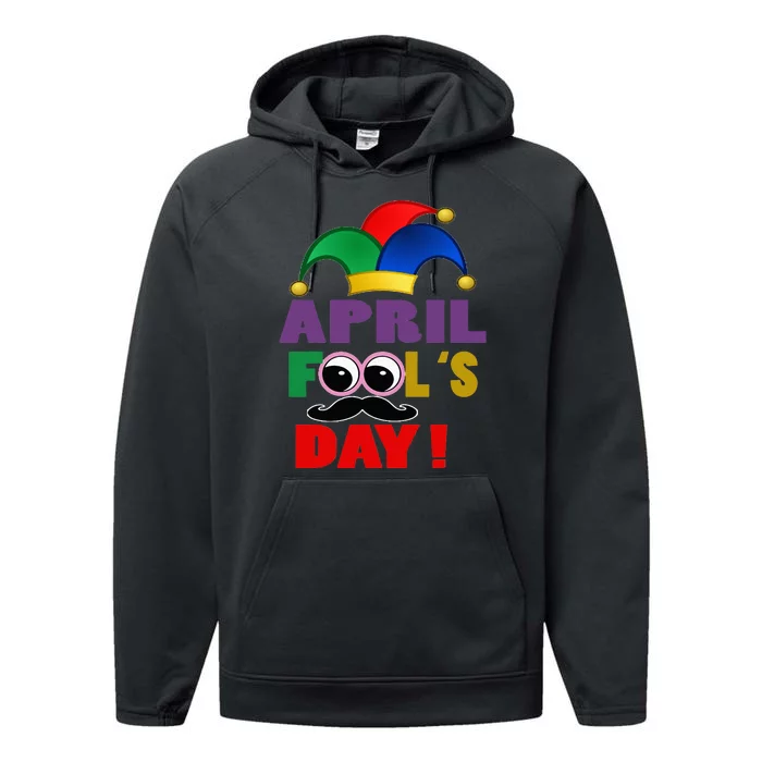 Happy April Fool's Day April Fools Day Joke Funny 1st Performance Fleece Hoodie