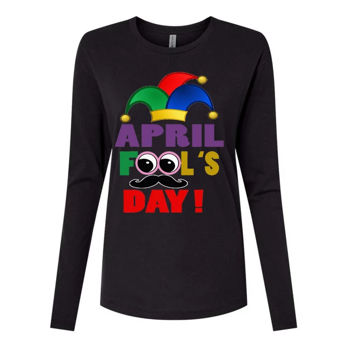 Happy April Fool's Day April Fools Day Joke Funny 1st Womens Cotton Relaxed Long Sleeve T-Shirt