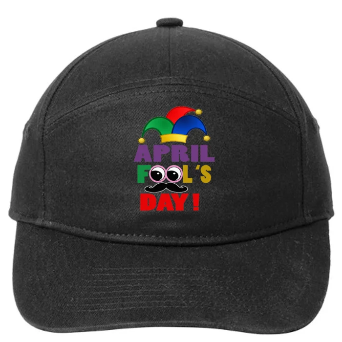 Happy April Fool's Day April Fools Day Joke Funny 1st 7-Panel Snapback Hat