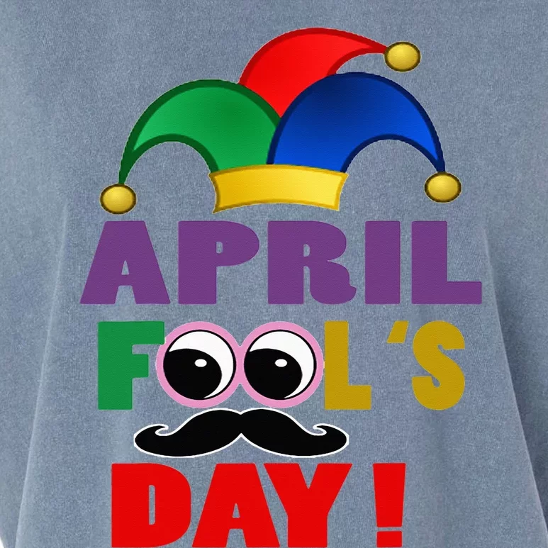 Happy April Fool's Day April Fools Day Joke Funny 1st Garment-Dyed Women's Muscle Tee