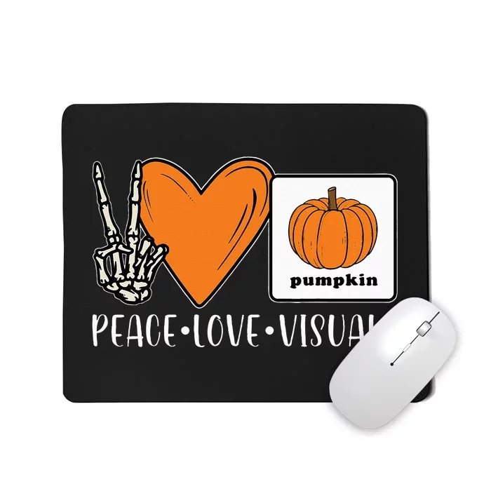 Halloween AAC Fall Device for Speech Therapy Group Mousepad