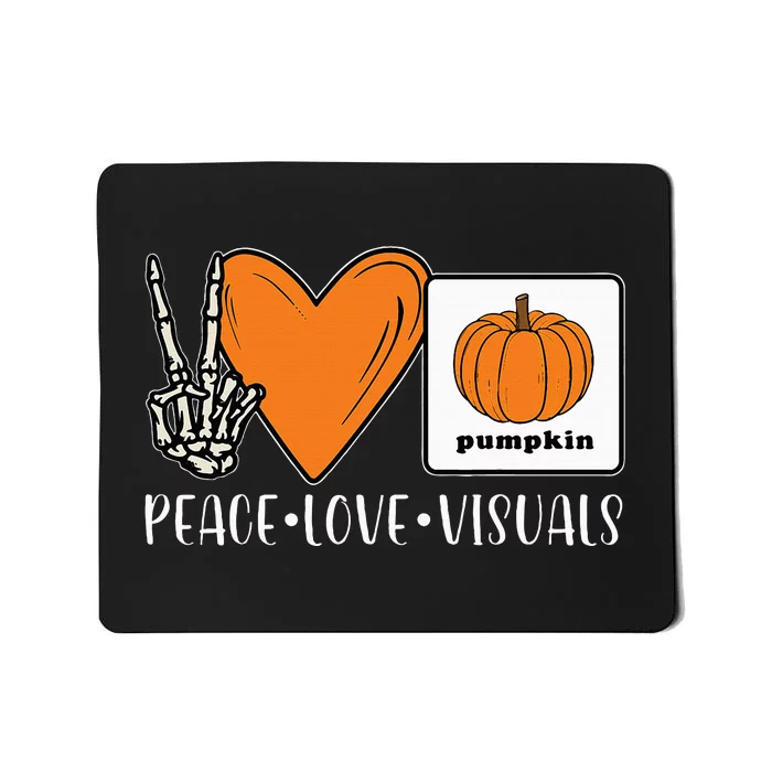 Halloween AAC Fall Device for Speech Therapy Group Mousepad