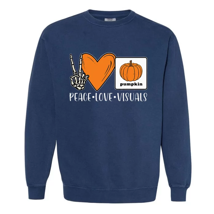 Halloween AAC Fall Device for Speech Therapy Group Garment-Dyed Sweatshirt