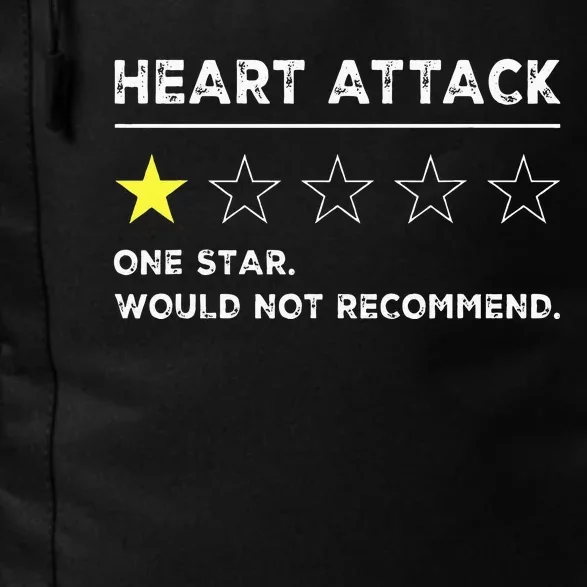 Heart Attack Funny Get Well Soon Gag Recovery Daily Commute Backpack