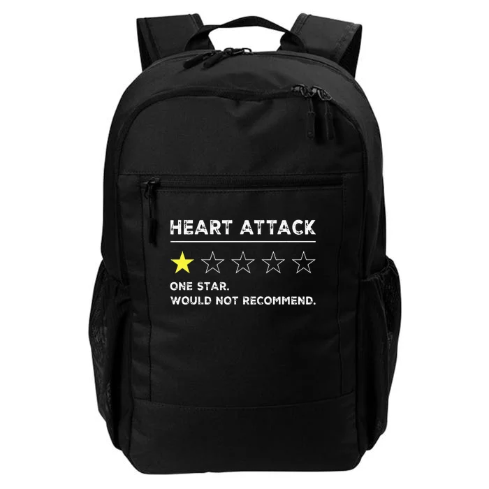 Heart Attack Funny Get Well Soon Gag Recovery Daily Commute Backpack