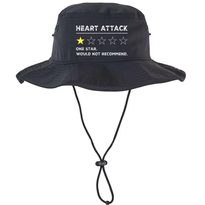 Heart Attack Funny Get Well Soon Gag Recovery Legacy Cool Fit Booney Bucket Hat