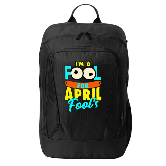 Hilarious April Fool's Day Prankster Joke Vintage Look City Backpack