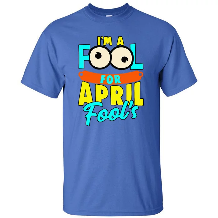 Hilarious April Fool's Day Prankster Joke Vintage Look Tall T-Shirt