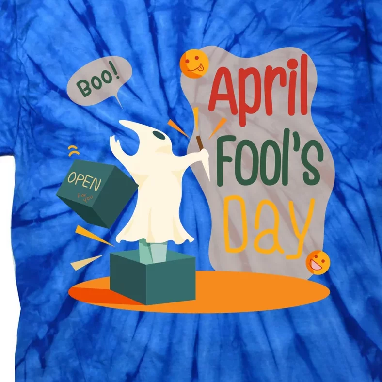 Happy April Fools Day Meaningful Gift April 1st Meaningful Gift Funny Jokes Gift Tie-Dye T-Shirt