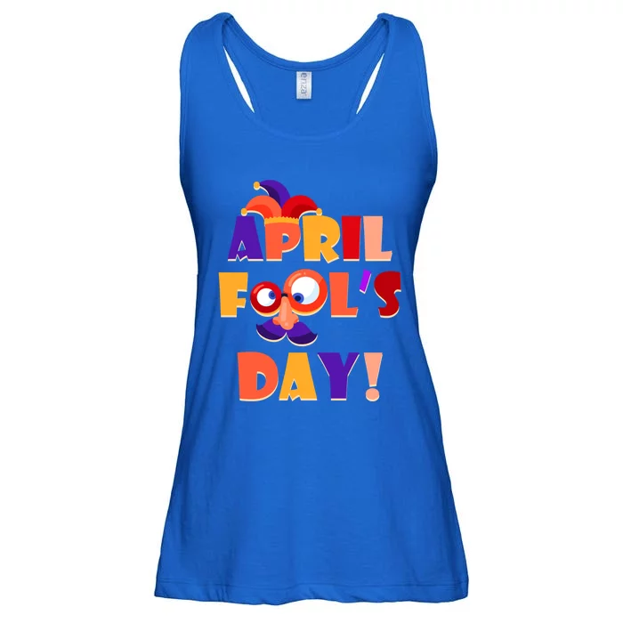 Happy April Fool's April 1st Funny April Fools Day Gift Ladies Essential Flowy Tank