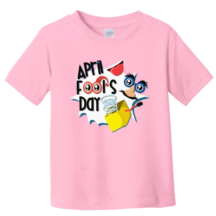 Happy April Fool's Day April Fools Toddler T-Shirt