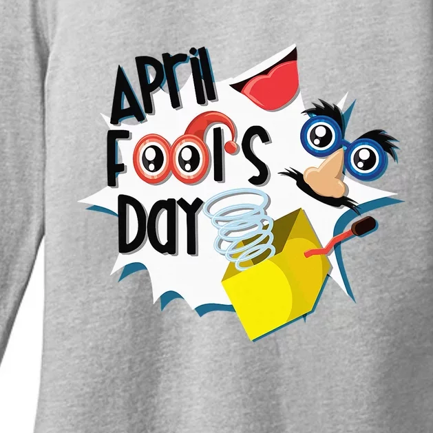 Happy April Fool's Day April Fools Womens CVC Long Sleeve Shirt