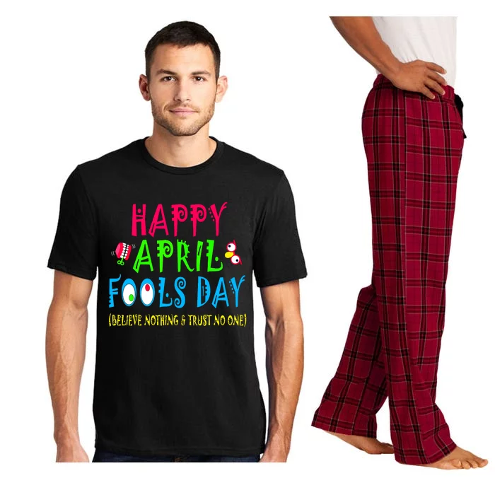 Happy April Fools Day April 1st Joke Pranks Funny Pajama Set