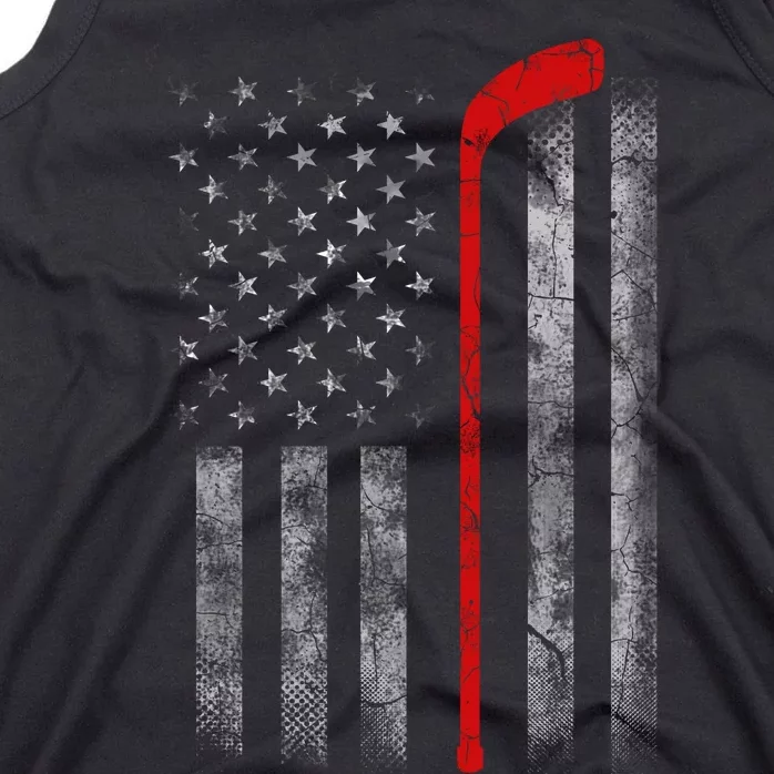 Hockey American Flag Tank Top