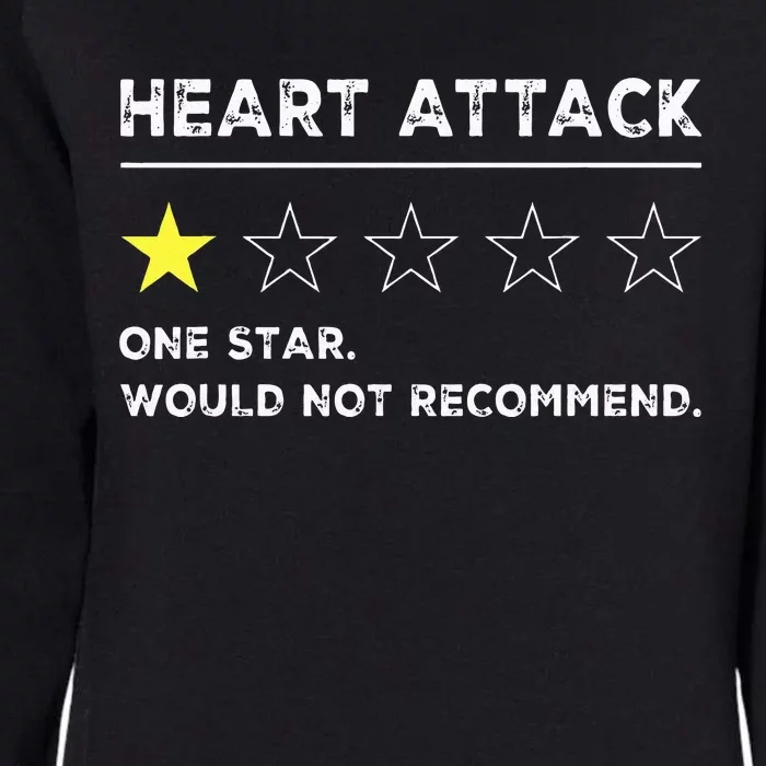 Heart Attack Funny Get Well Soon Gag Recovery Womens California Wash Sweatshirt