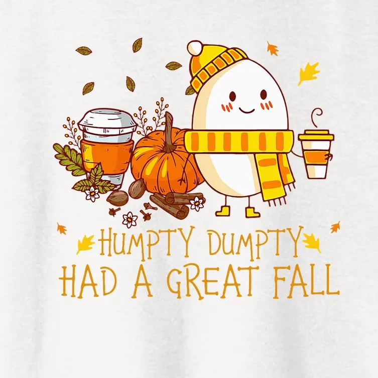 Had A Great Fall Funny Fall YAll Thanksgiving Women's Crop Top Tee