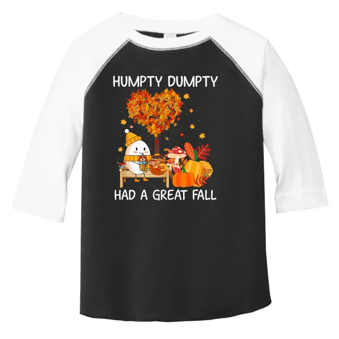 Had A Great Fall Happy Fall Yall Toddler Fine Jersey T-Shirt