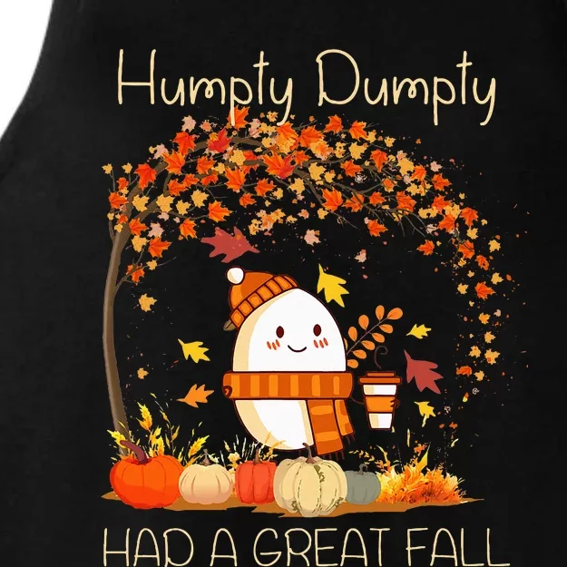 Had A Great Fall Thanksgiving Autumn Halloween Ladies Tri-Blend Wicking Tank