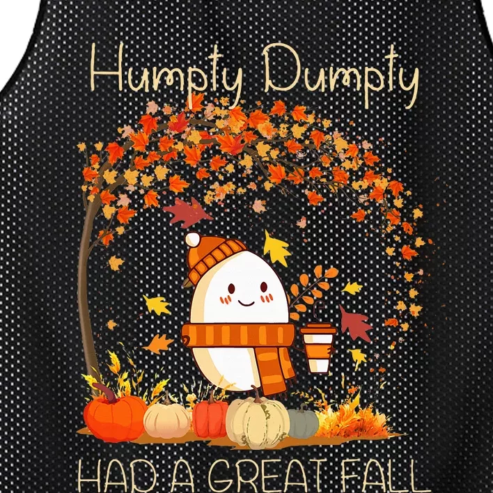 Had A Great Fall Thanksgiving Autumn Halloween Mesh Reversible Basketball Jersey Tank