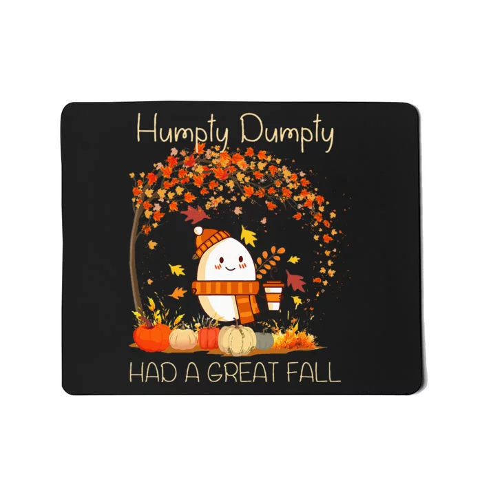 Had A Great Fall Thanksgiving Autumn Halloween Mousepad